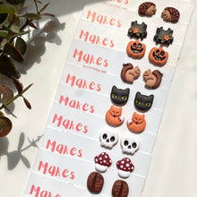 Load image into Gallery viewer, Falloween Studs
