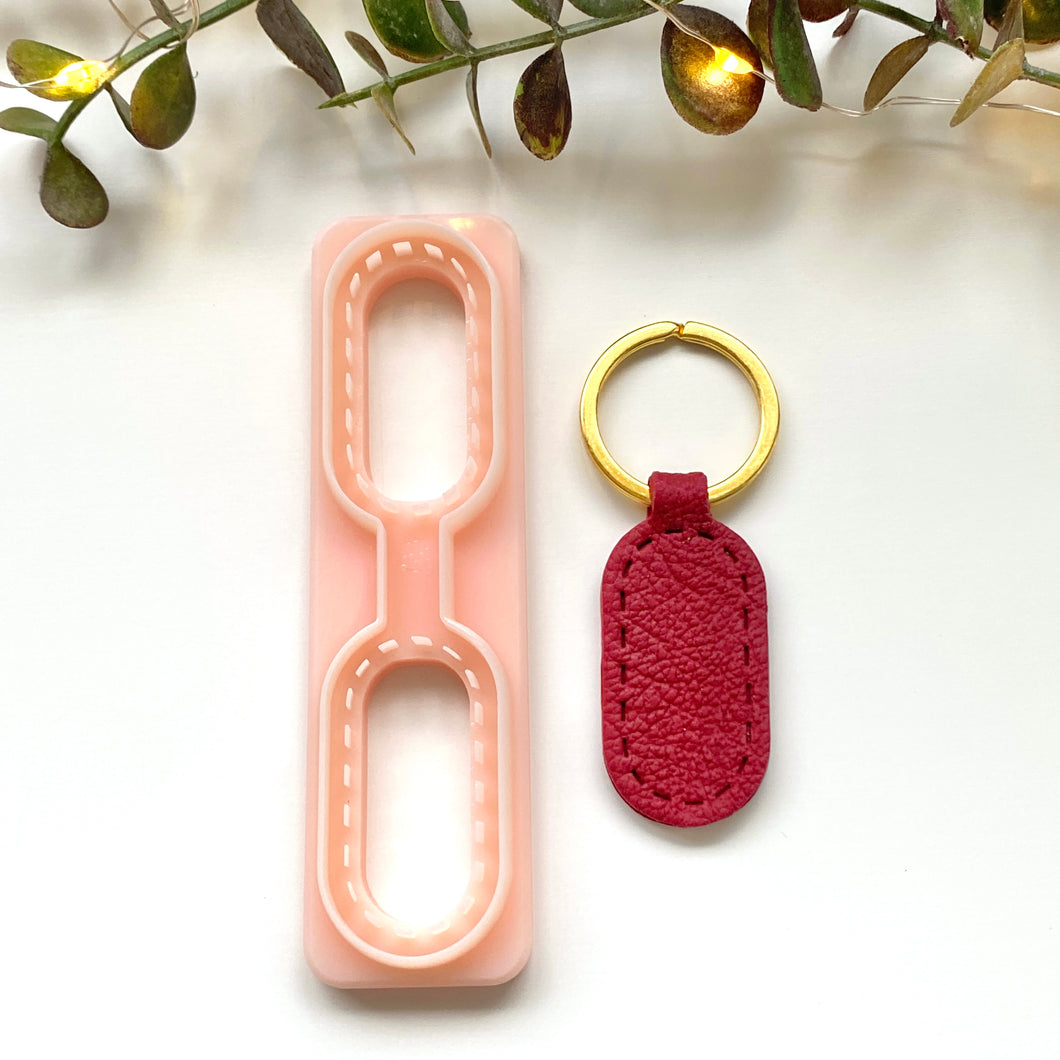 Pill Stitch Keychain