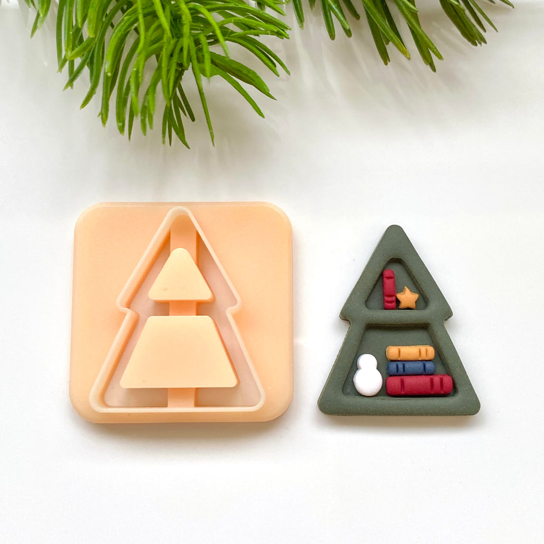 Two Levels Tree Shelf