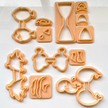 Load image into Gallery viewer, Sea Creatures Stitch Keychain Cutters Bundle of 5 (14 Cutters)
