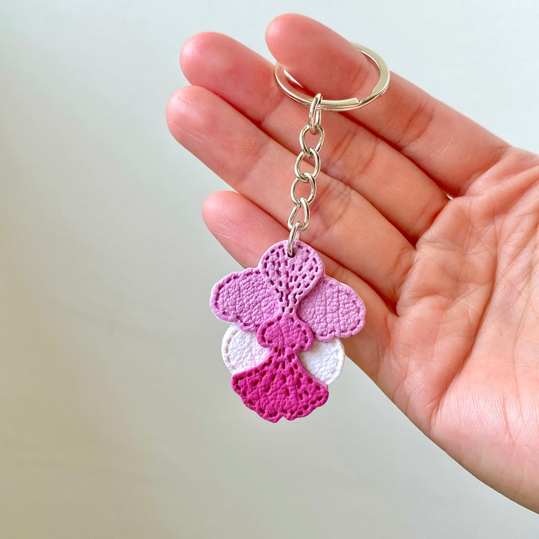 Vanda Miss Joaquim Faux Leather Keychain
