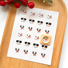Load image into Gallery viewer, Christmas 095 Transfer (Indiv Snowmen Faces)
