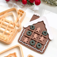 Load image into Gallery viewer, Gingerbread House TicTacToe Set
