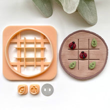 Load image into Gallery viewer, Log Slice TicTacToe Set
