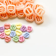 Load image into Gallery viewer, Anti-Conversation Heart Studs
