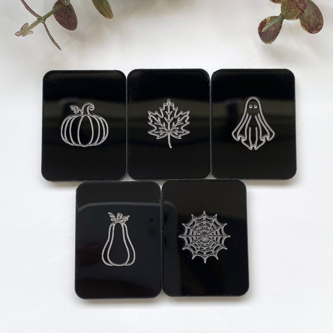 Falloween Texture Plates Bundle of 5