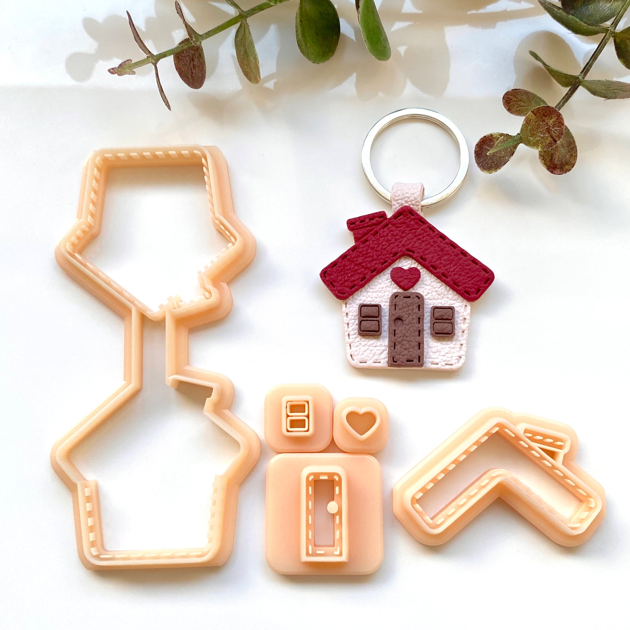 Cottage Stitch Keychain Set – Cutterglobe