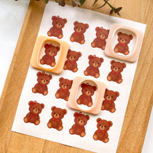 Load image into Gallery viewer, Valentines 015 Transfer (Indiv Teddy Bears)
