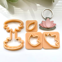 Load image into Gallery viewer, Lotus Stitch Keychain Set
