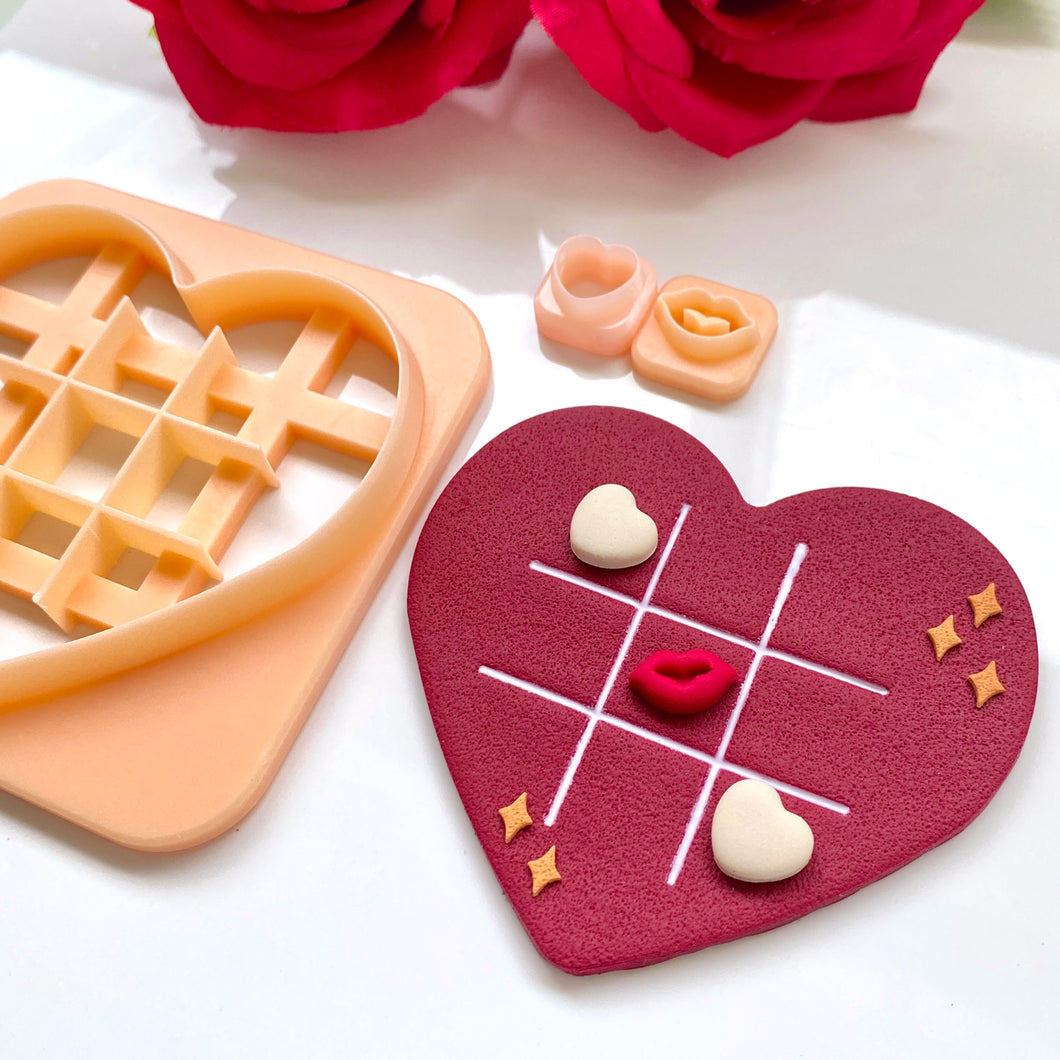 Heart TicTacToe Set