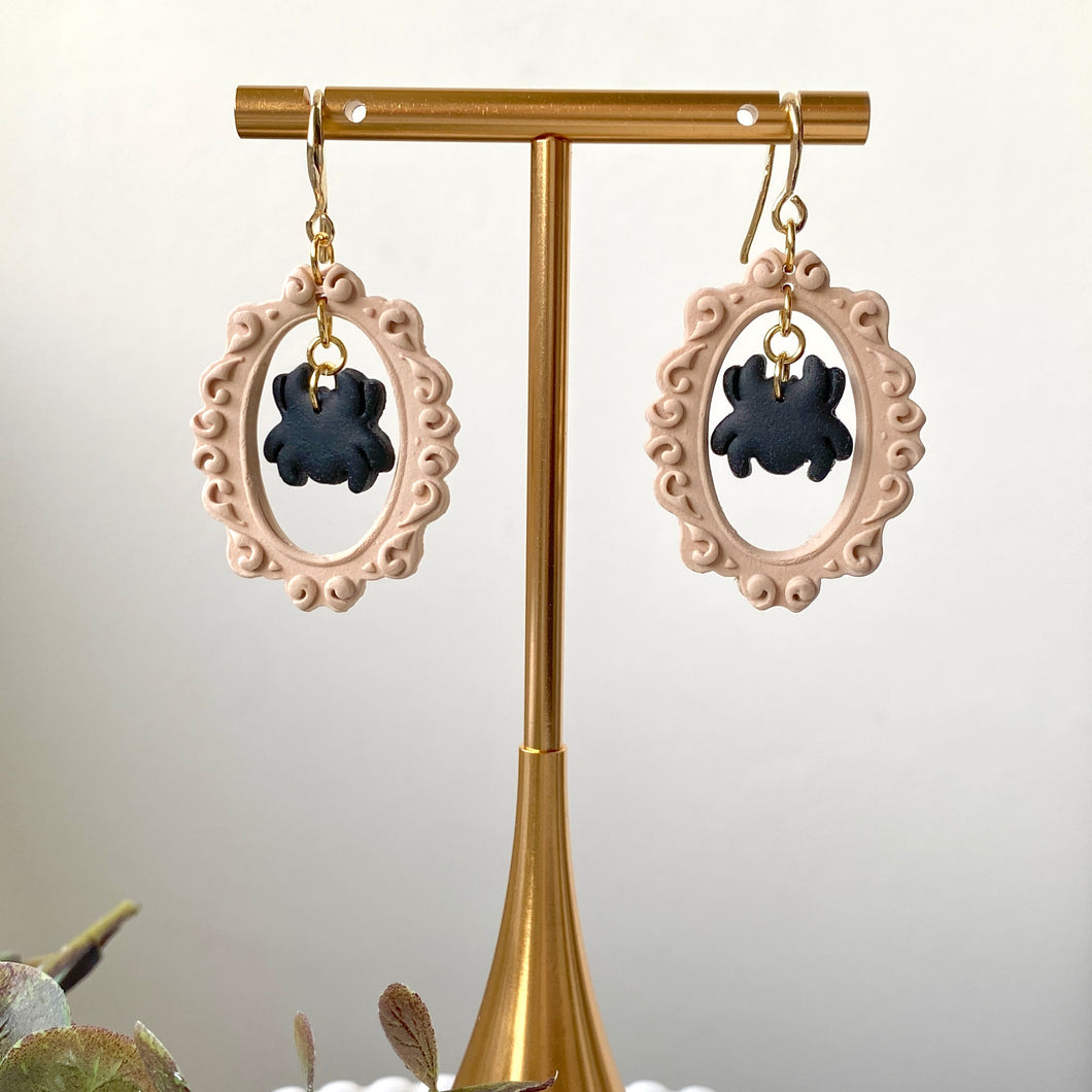 Spider Hollow Frame Dangles