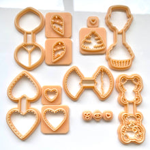 Load image into Gallery viewer, Valentine&#39;s 2026 Stitch Keychain Cutters Bundle of 5 (14 Cutters)
