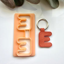 Load image into Gallery viewer, Alphabet Stitch Keychain
