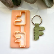 Load image into Gallery viewer, Alphabet Stitch Keychain
