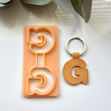 Load image into Gallery viewer, Alphabet Stitch Keychain
