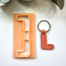 Load image into Gallery viewer, Alphabet Stitch Keychain
