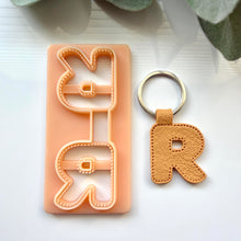 Load image into Gallery viewer, Alphabet Stitch Keychain
