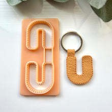 Load image into Gallery viewer, Alphabet Stitch Keychain
