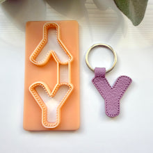 Load image into Gallery viewer, Alphabet Stitch Keychain
