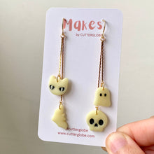 Load image into Gallery viewer, Glow-in-the-Dark Twin Halloween Dangles
