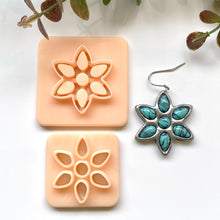 Load image into Gallery viewer, 6-Petal Flower Navajo Dupe
