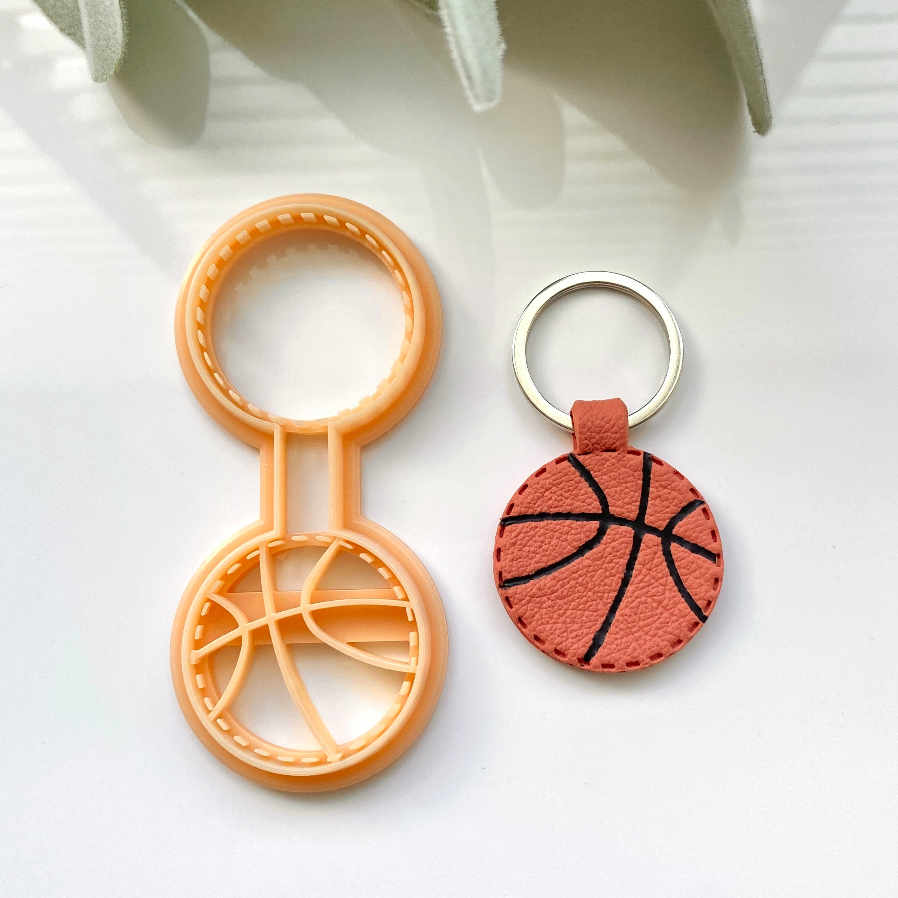 Basketball Stitch Keychain Set – Cutterglobe