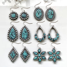 Load image into Gallery viewer, Teardrop Bezel Navajo Dupe
