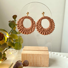 Load image into Gallery viewer, Winter Faux Rattan Dangles | More Designs
