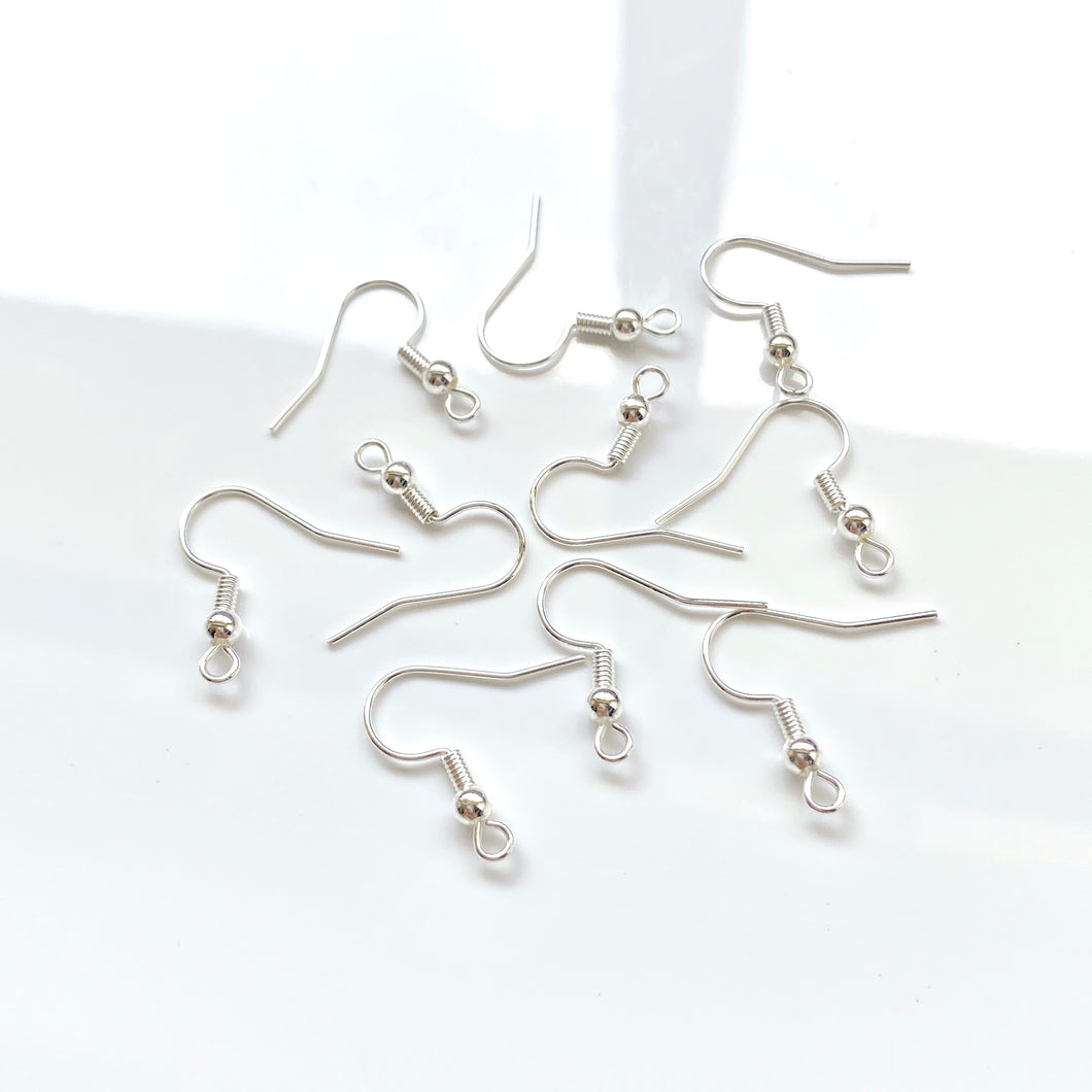 French Hook (10 pcs) | SILVER