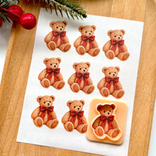 Load image into Gallery viewer, Christmas 116 Transfer (Indiv Bow Bear)
