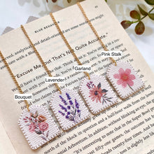 Load image into Gallery viewer, Floral Tea Bag Bookmark
