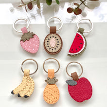 Load image into Gallery viewer, Strawberry Stitch Keychain
