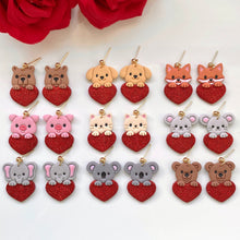 Load image into Gallery viewer, Peekaboo Animal Dangles
