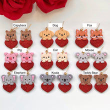 Load image into Gallery viewer, Peekaboo Animal Dangles
