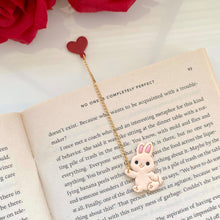 Load image into Gallery viewer, Bunny Heart Balloon Bookmark
