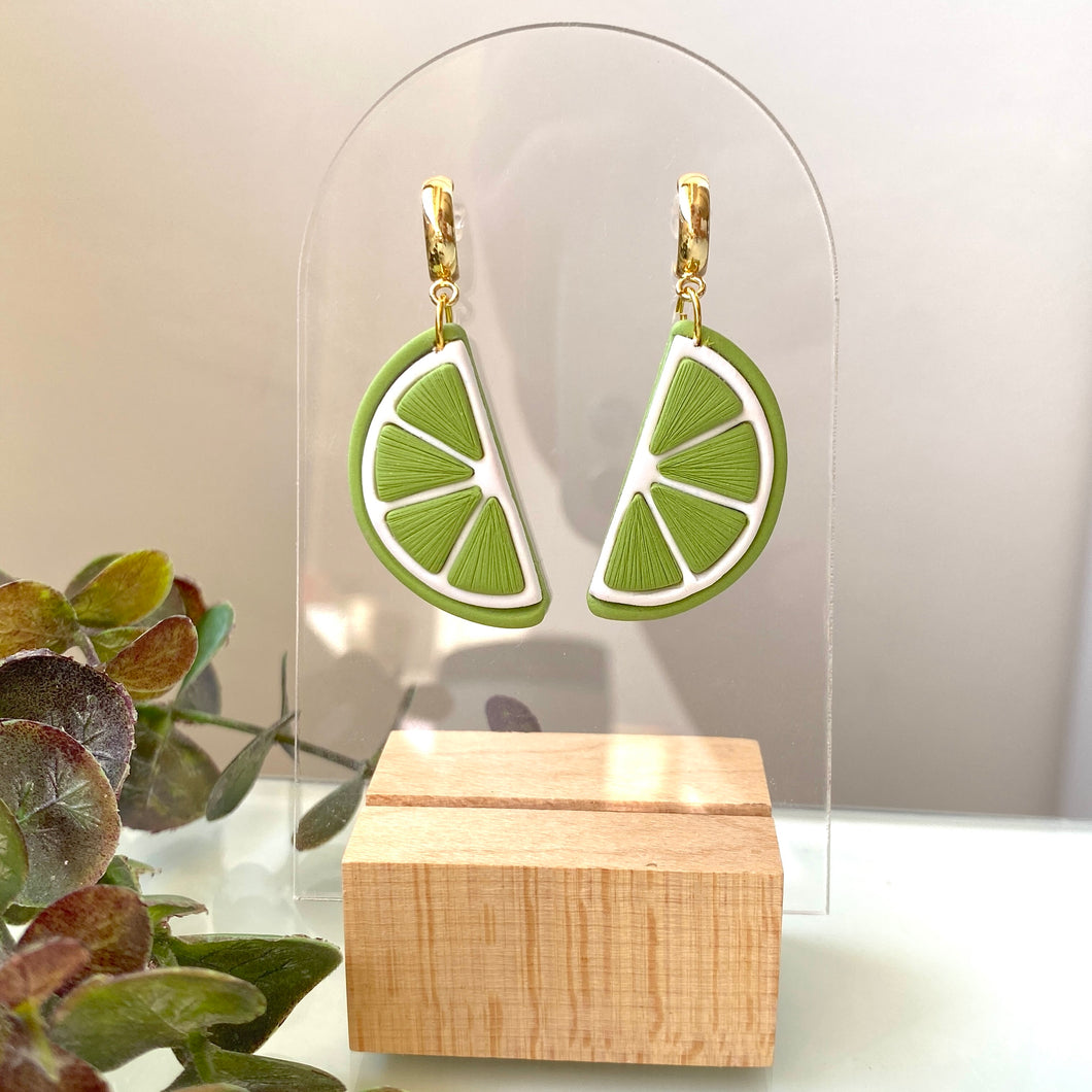 Lime Slice Dangles