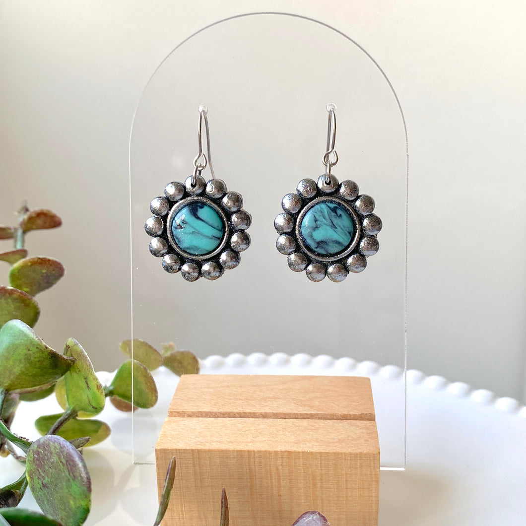 Small Circle Navajo Dupe Dangles