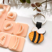 Load image into Gallery viewer, Bee Stitch Keychain Set
