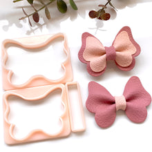 Load image into Gallery viewer, Butterfly Crease Bow Hair Clip
