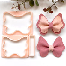 Load image into Gallery viewer, Butterfly Crease Bow Hair Clip
