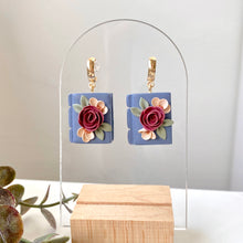 Load image into Gallery viewer, Floral 3D Book Dangles
