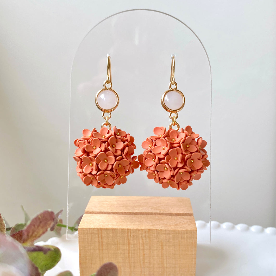 Autumn Floral Ball Dangles