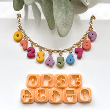 Load image into Gallery viewer, Number Charm Cutters Bundle of 9
