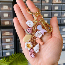 Load image into Gallery viewer, Summer Charm Keychain
