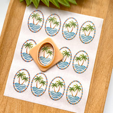 Load image into Gallery viewer, Summer 014 Transfer (Indiv Palm Ovals)
