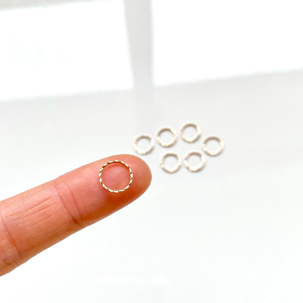 Small Textured Circle Bezel (10 pcs) – Cutterglobe