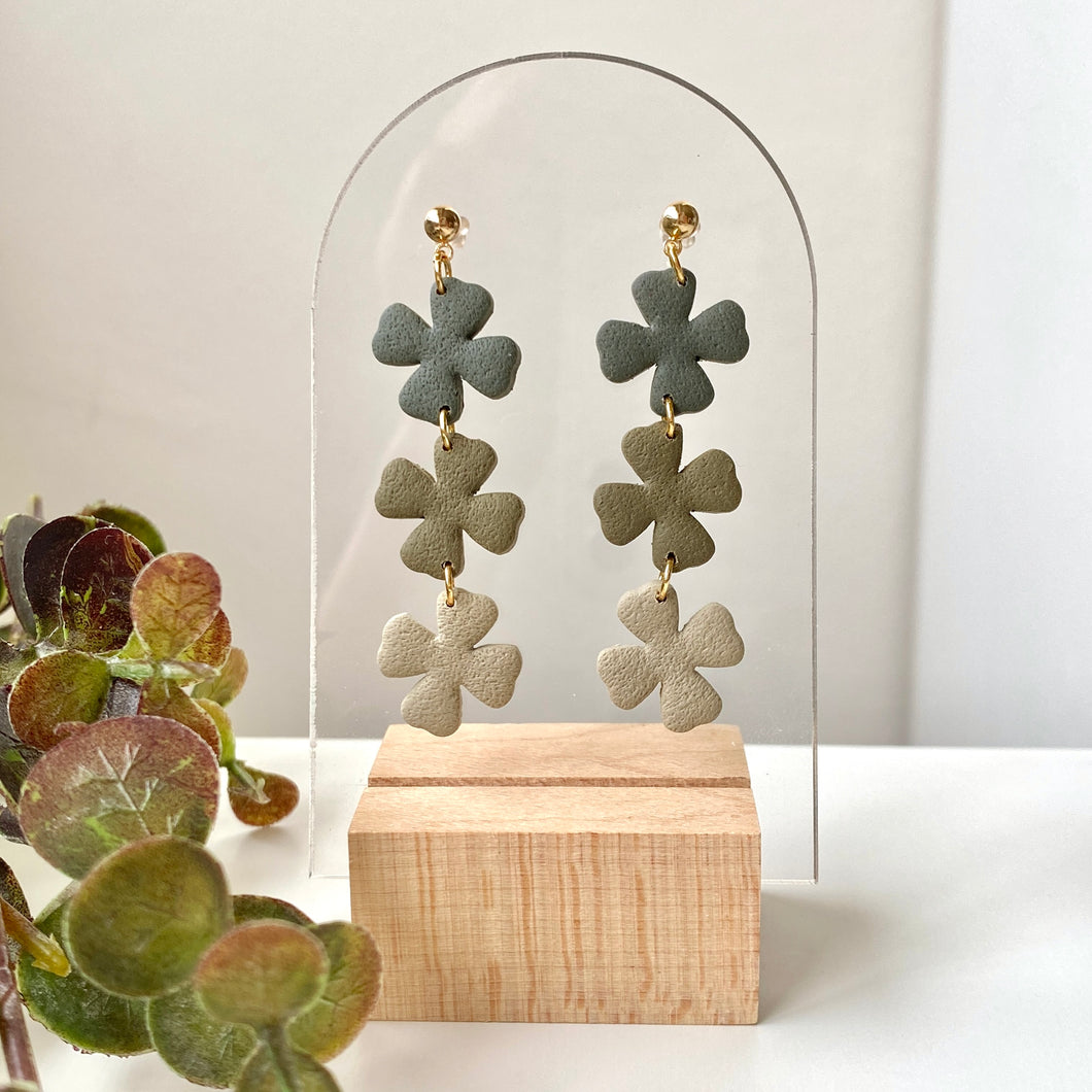 Triple Clover Dangles