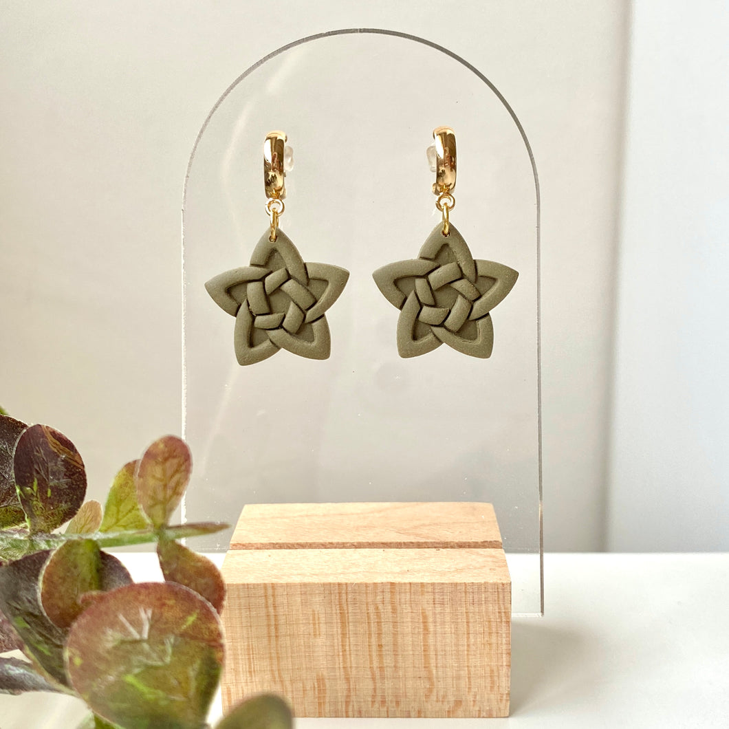 Star Celtic Knot Dangles