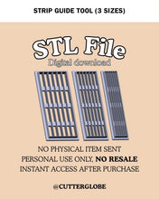 Load image into Gallery viewer, Strip Guide Tool STL
