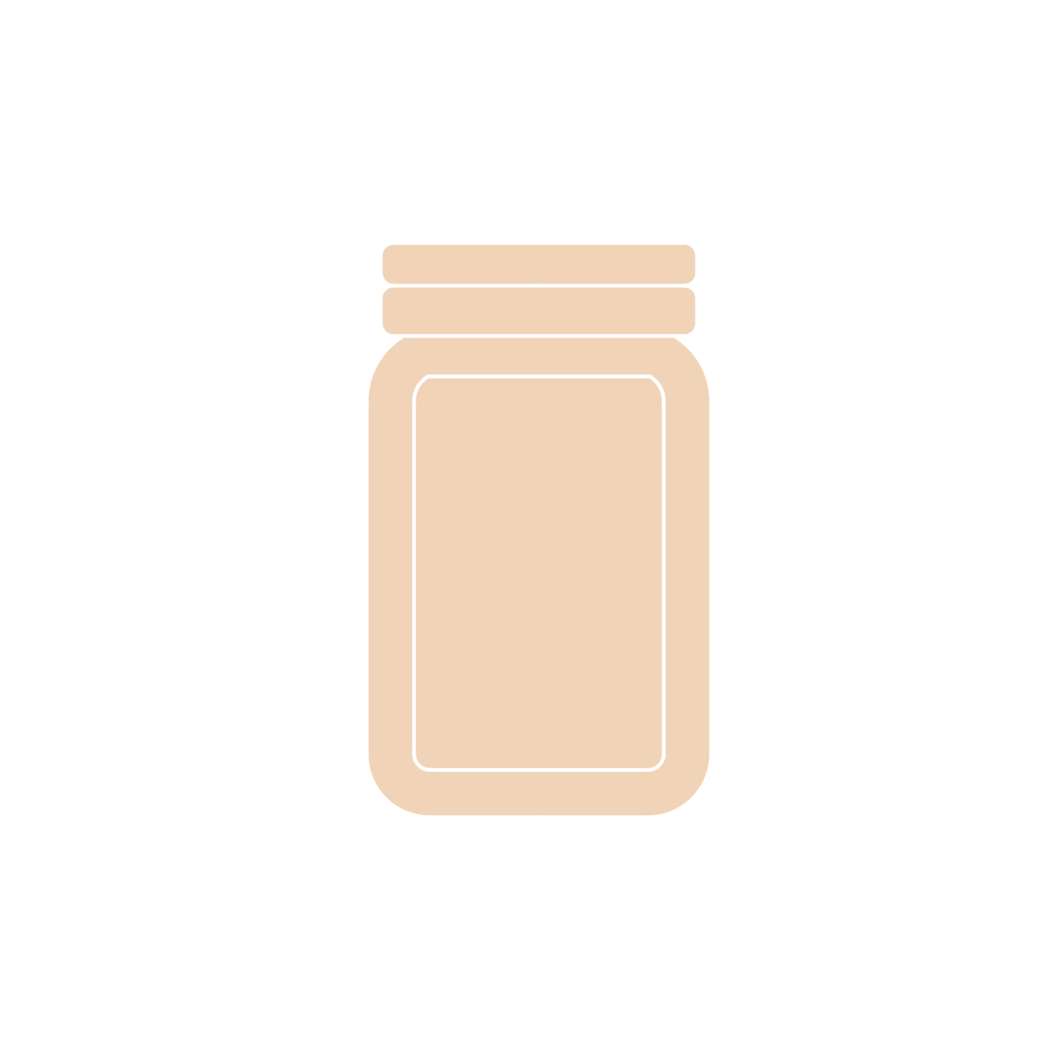 Fill-In Long Mason Jar